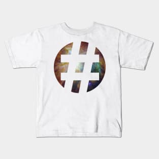 Hashtag Space Kids T-Shirt